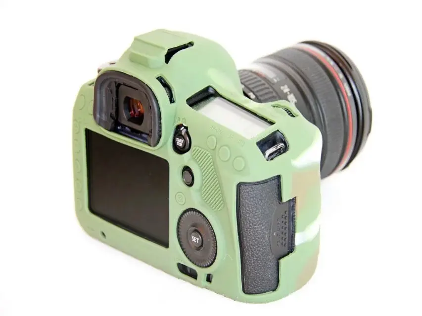 Camouflage Silicone Anti skid Design Camera Case Lightweight SLR Camera