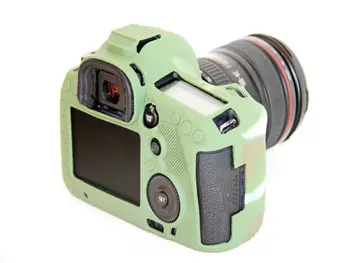 

Camouflage Silicone Anti-skid Design Camera Case Lightweight SLR Camera Bag Case Cover For Canon EOS 5D Mark III 5D3 5DS 5DR