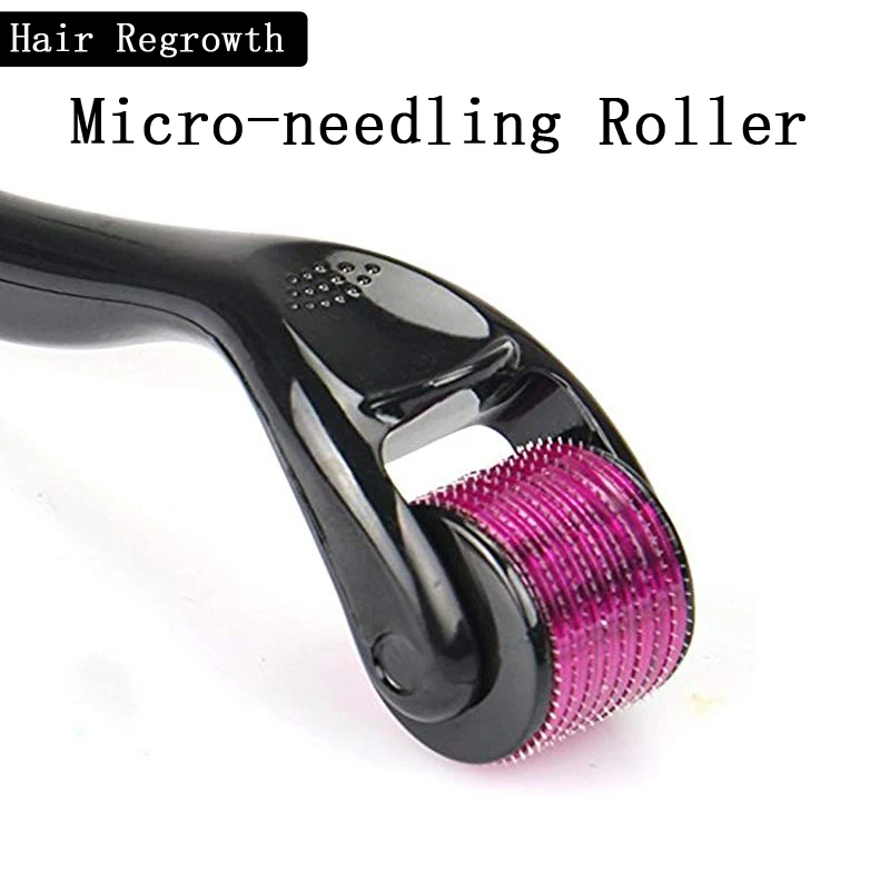 

Micro-needling Roller for Hair Regrowth Beard Growth Anti Hair Loss Treatment Thinning Hair Receding Hairline Bald Spots