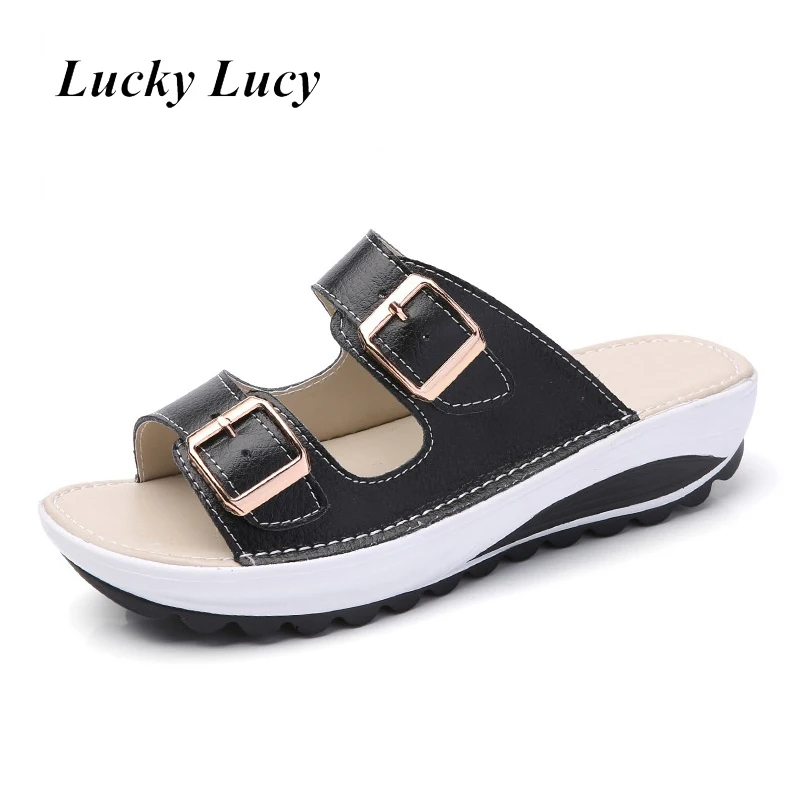 2018 Beach Shoes Women Platform Sandals Summer Comfortable Beach
