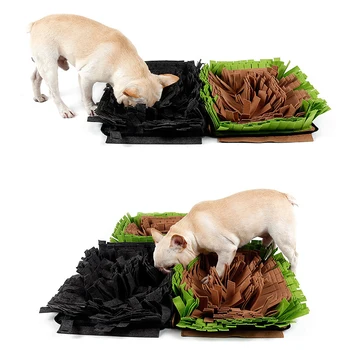 

Dog Sniffing Pad Can Be Washed Pet Training Blanket Consumption Of Physical Puzzle Toys Can Be Stitched In Size