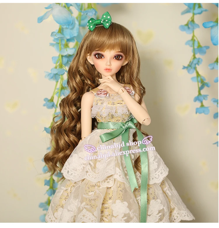 BJD одежда 1/4 юбка с цветочным рисунком для девочек BJD SD кукла для Minifee Fairyland Body YF4-103 кукла аксессуары