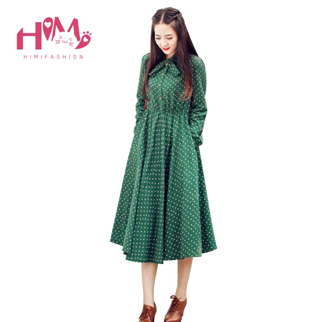 Fall Cute Vintage Dress