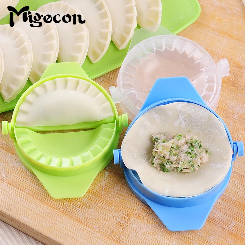 Migecon 6 шт. формы для изготовления пельменей Cozinha пищевая пластиковая упаковка пресс для теста Пельменный пирог пельмень форма для выпечки пельменей машина