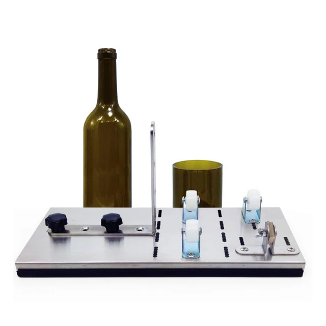 Stainless Steel Glass Bottle Cutter Machine Wine Bottle Cutting Tool DIY Craft Glass Recycle Tools 30cm