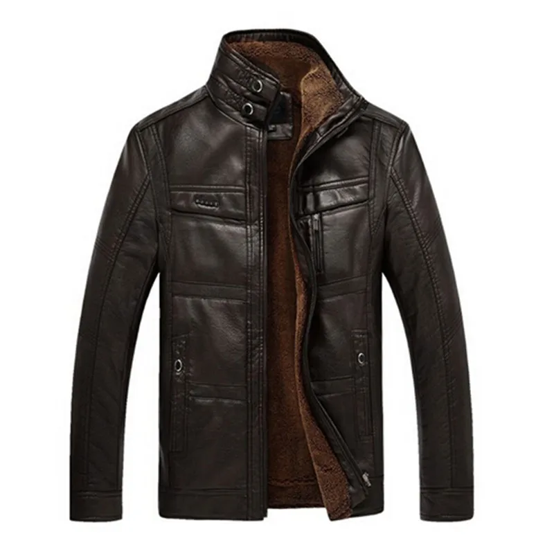 Кожаная куртка для горного спорта, мужские пальто, 3XL, брендовая Высококачественная верхняя одежда из искусственной кожи, мужская деловая зимняя куртка из искусственного меха, Мужская Флисовая Куртка