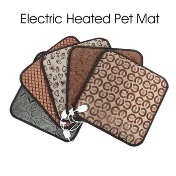 

Waterproof Pet Heating pad Dog Cat Winter Warm Mat Indoor Pet Prodcts With Ultra Soft Cover Chew Resistant Cord Heated Bed