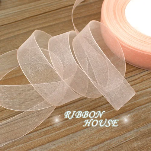 Luxurious Organza Ribbon for Gift Wrapping and Decorative Crafting - 50 Yards per Roll