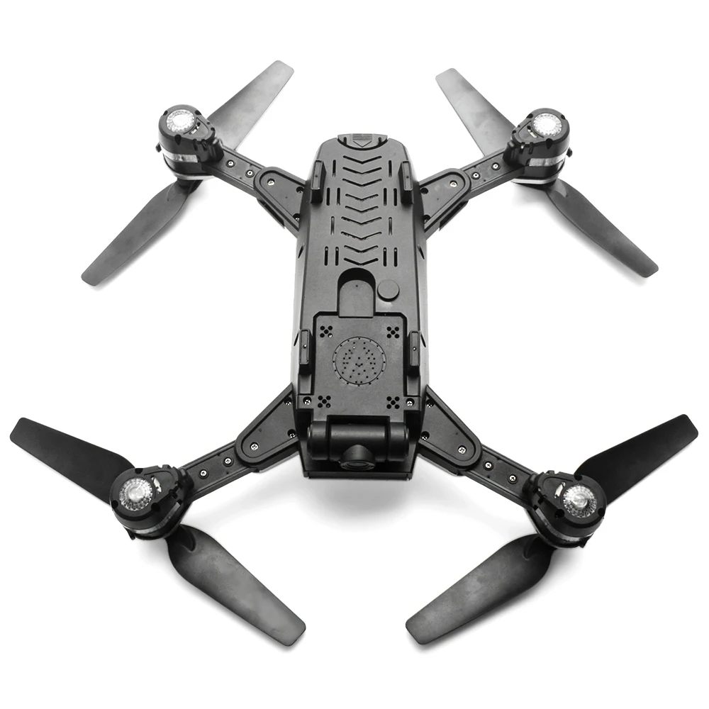 Складной Радиоуправляемый квадрокоптер Дрон RTF WiFi FPV g сенсор режим удержания