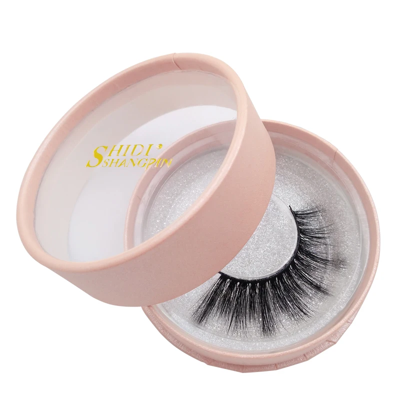 New lash 3d mink eyelash extension cross false eyelashes 1 pair natural makeup winged eyelashes hand made lashes #72 (6)