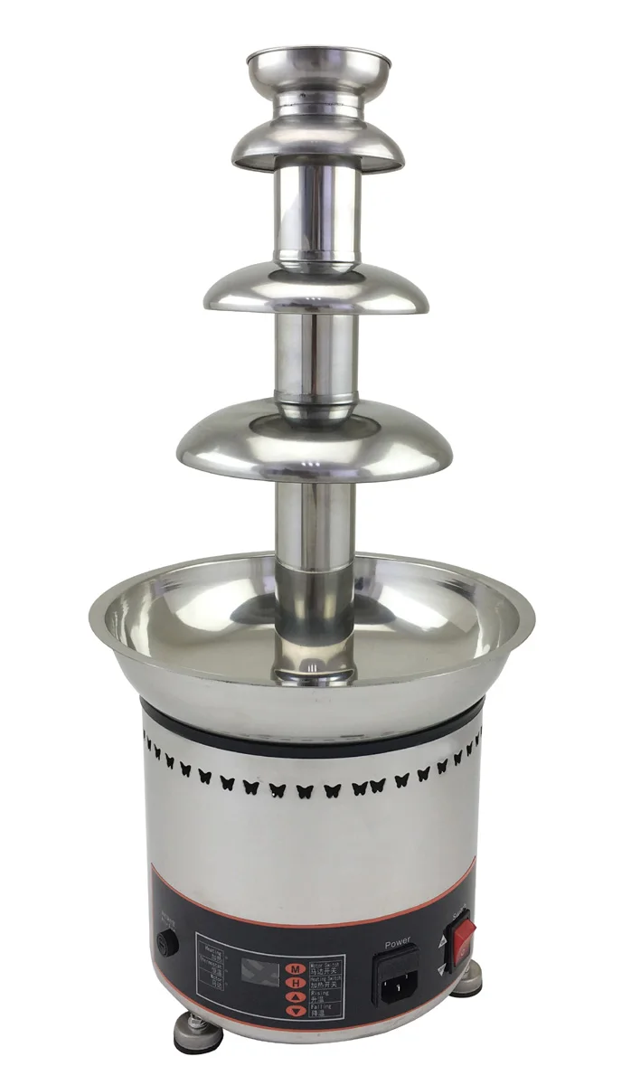 Buy 4 Tiers 60cm 304 Stainless steel Chocolate
