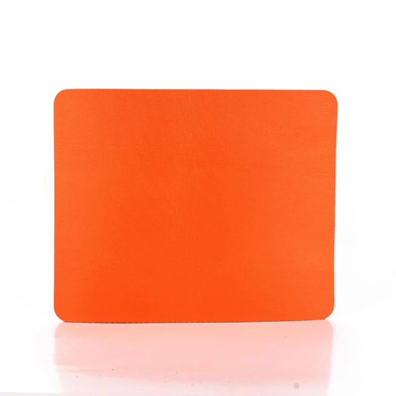 1 шт. коврик для мыши Прямоугольный Коврик оптическое точное позиционирование Противоскользящий резиновый коврик для мыши для ноутбука компьютера планшета ПК коврик для мыши - Цвет: orange