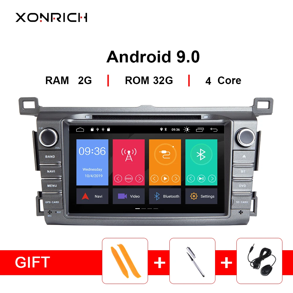 Cheap Xonrich Car Multimedia Player 2 din Android 9.0 GPS DVD For Toyota RAV4 Rav 4 2013 2014 2015 Navigation Autoradio Wifi OBD2 DAB+ 0 Cheap Xonrich Car Multimedia Player 2 din Android 9.0 GPS DVD For Toyota RAV4 Rav 4 2013 2014 2015 Navigation Autoradio Wifi OBD2 DAB+ 0