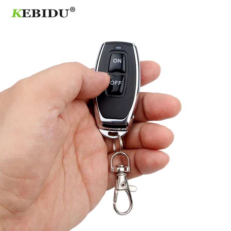 

KEBIDU Universal 433Mhz Remote Control Switch RF For AC 85V 110V 220V 1CH Relay Receiver Module 433 Mhz Wireless Remote Controls