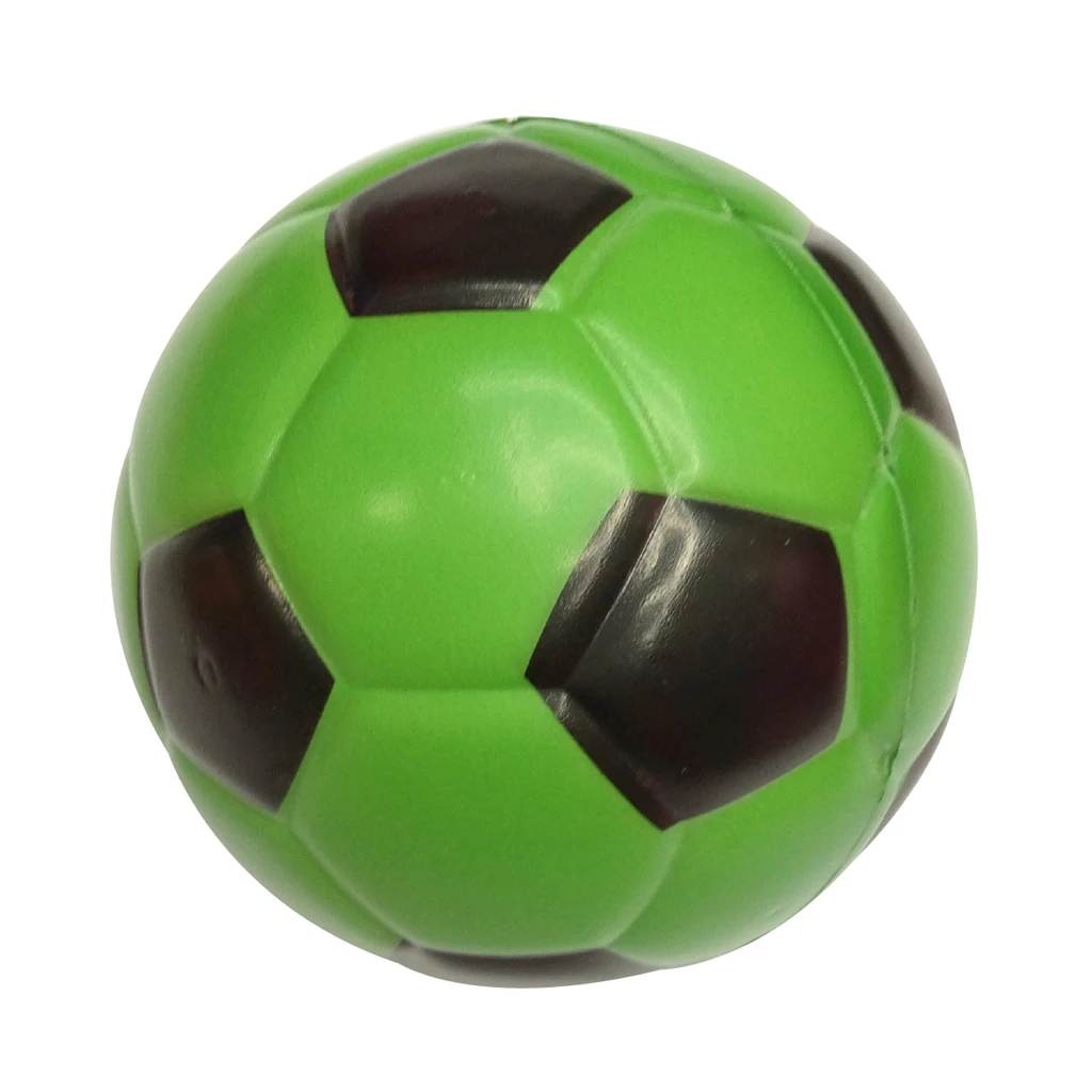 12Pcs/Lot Solid Football PU Sponge Ball Release Pressure Pet Chew Activity for Children Kids Play Fun Outdoor Indoor Toy