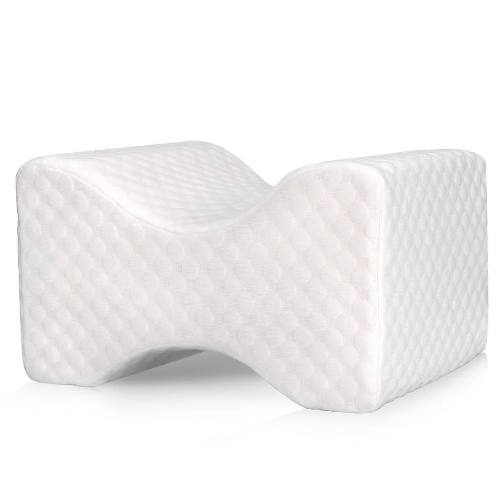 Memory Foam Knee Pillow Leg Pillow Bed Cushion Pad Maternity Pregnancy Relief Body Pain Shaping Sleeping Pillow for Knees Leg