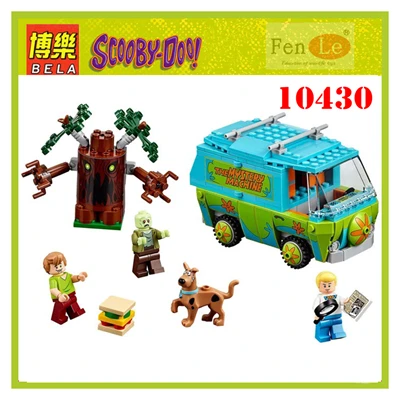 10432 10431 scooby doo Mystery Mansion строительные блоки scoobydoo shaggy Velma vampire 3D детские игрушки подарки совместимы с bela - Цвет: 10430