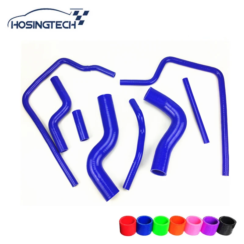 HOSINGTECH-комплект силиконовых шлангов радиатора для Subaru Impreza GC8 GF8 STI EJ20 EJ25 WRX 96-00