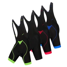 Фирменный логотип высокого качества Быстросохнущий MTB потный черный нагрудник шорты для езды на велосипеде на открытом воздухе дышащие гелевые шорты