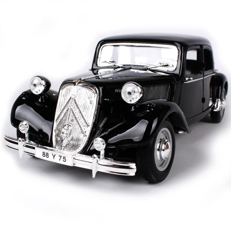 

1:18 Original Alloy Die-cast Maisto Car Models Home Decor Imitation Cars mkd2 for Children 1952 CITROEN 15CV Vintage Car