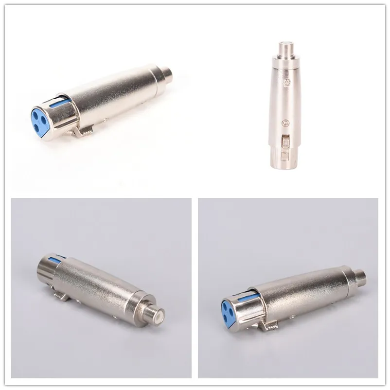 JETTING 1 шт. 3 контактный разъем XLR для RCA Женский микрофон кабель Шнур адаптер