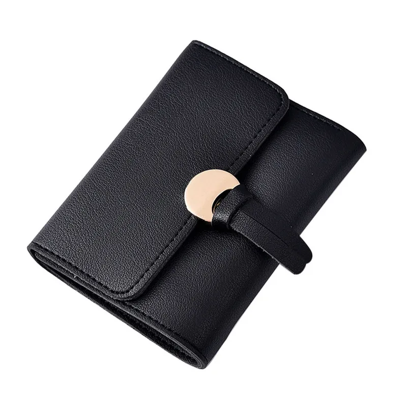 

2018 Most Popular Female Fashion Women Leather Wallet Clutch Purse Lady Short High Grade Bag Ladies billetera A8