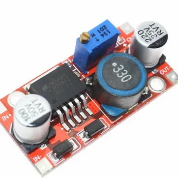 

LM2596S DC-DC 3.6-46V 3A adjustable step-down power Supply module With reverse connection protection 5V voltage regulator
