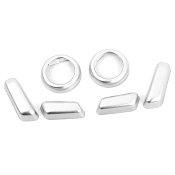 

6pcs Car Styling ABS Plastic Matte Car Seat Adjustment Switch Button Cover Trim For Volvo S90 / V90 2017 2018 2019