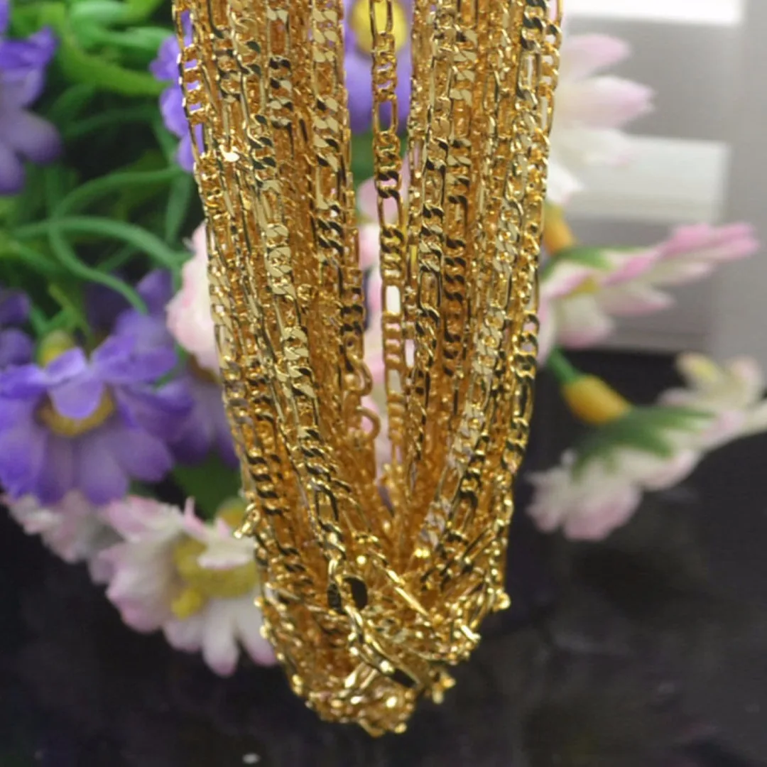 Shellhard Vintage Filled Chain Necklace Punk Men Hip-pop Diy Necklace Chains Fashion Jewelry 16-30inch