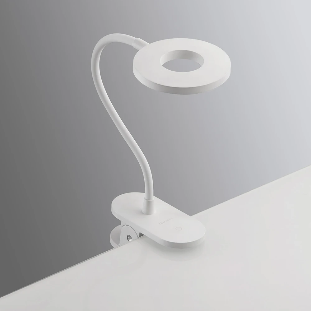 Xiaomi Yeelight светодиодная usb-зарядка настольная лампа Clip-On Stand ночник перезаряжаемый переносной 5 Вт затемнения 3 режима настольная лампа