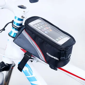 

Bicycle Mobile Phone Pouch 4.2/5.0/5.5 inch Touch Screen Top Frame Tube Storage Bag Cycling MTB Road Bike Bycicle Roswheel 12496