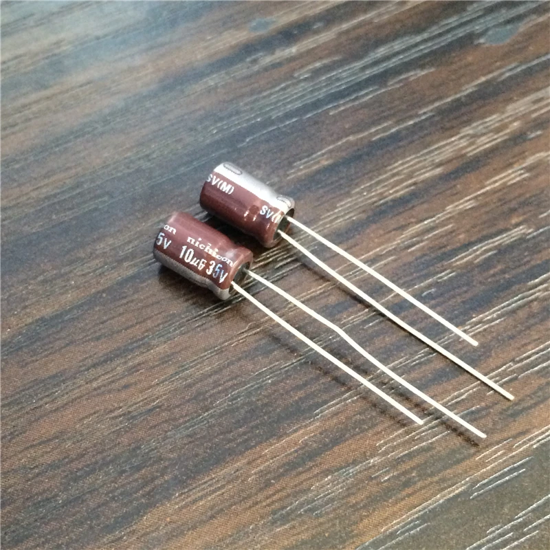 10 шт. 10уф 35В NICHICON SV серия 5х7мм долгий срок службы 35V10uF алюминиевый