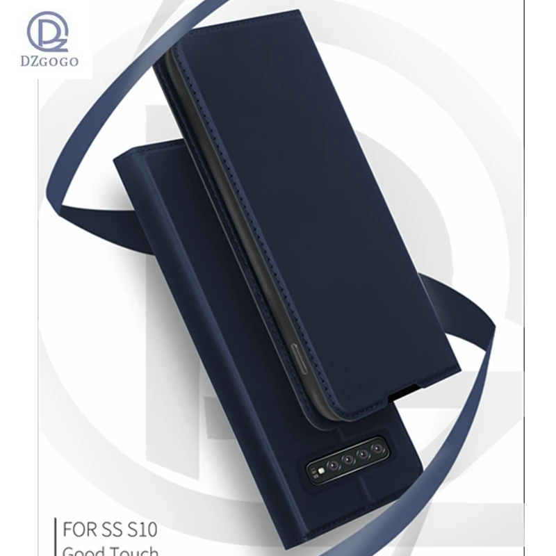 

For Samsung Galaxy S10 Plus Case Flip Cover Card Slot PU Leather Stand Case For Galaxy S10 Lite Magnetic Luxury Protective Cover