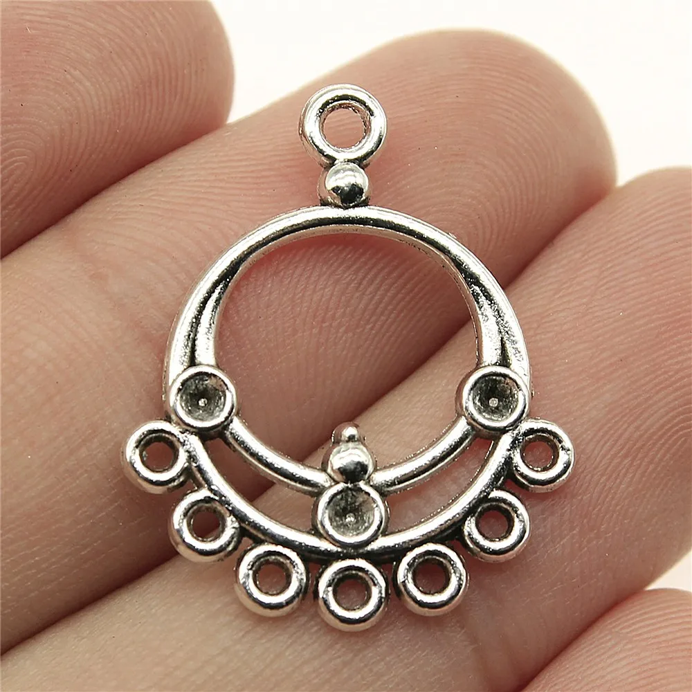 WYSIWYG 12pcs 27x22mm Alloy Earring Connector Accessories Charm Earring Connector Earring Connector Charms For Jewelry Making
WYSIWYG 12pcs 27x22mm Alloy Earring Connector Accessories Charm Earring Connector Earring Connector Charms For Jewelry Making