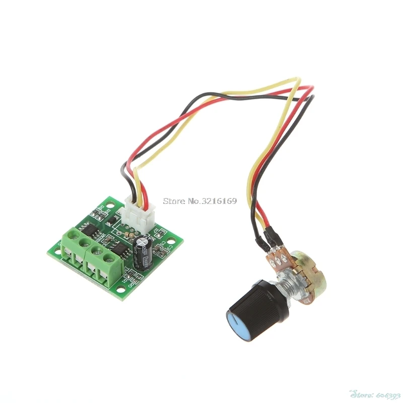 

For 1PC DC 1.8V to 15V 2A Mini PWM Motor Speed Controller Regulator Module Promotion