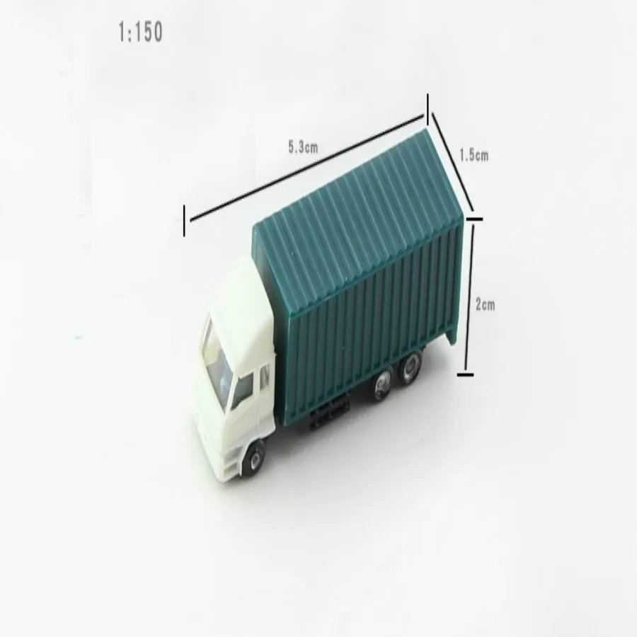 plastic model truck in archiecture model building (16)