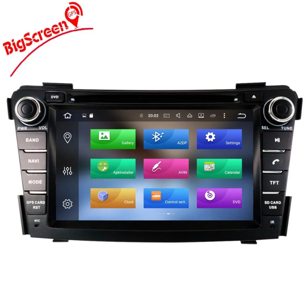 Discount 2 DIN Octa Android6.0 Car GPS Navi Car CD DVD Player for HYUNDAI I40 I-40 2011-2016 HD Multi-media System Auto Radio RDS GPS 3