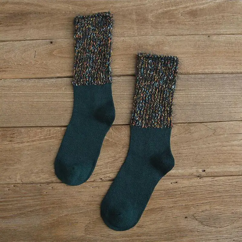 1 пара,, 5 цветов, блестящие длинные носки, Осень-зима, шитый чехол, носки, новая мода, блестящие, серебристые, фланцевые носки