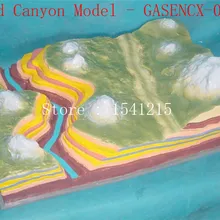 Складывающаяся структура геоморфный макет постепенного развития местности Геоморфологическая Геологическая география Crustal Grand Canyon Модель-GASENCX-0095