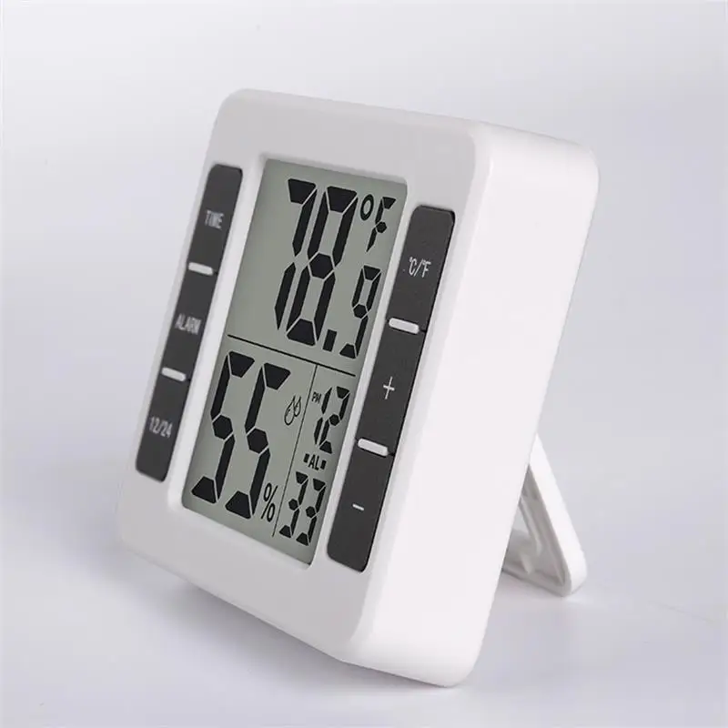 

Digital Multifunction Thermometer with Remote Sensor Transmitter Fridge Outdoor Temperature Meter ALI88