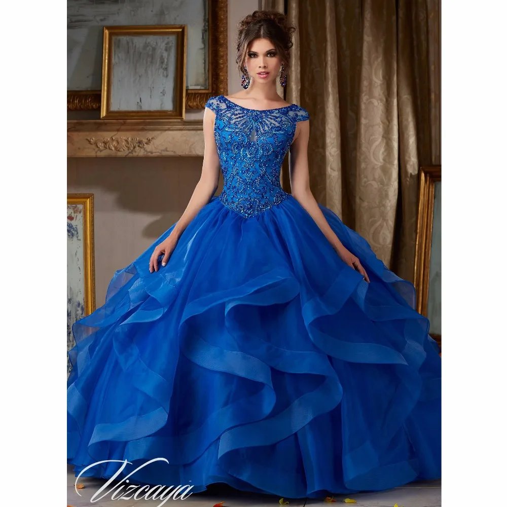 Blue Sweet 16 Dresses Promotion-Shop for Promotional Blue Sweet 16