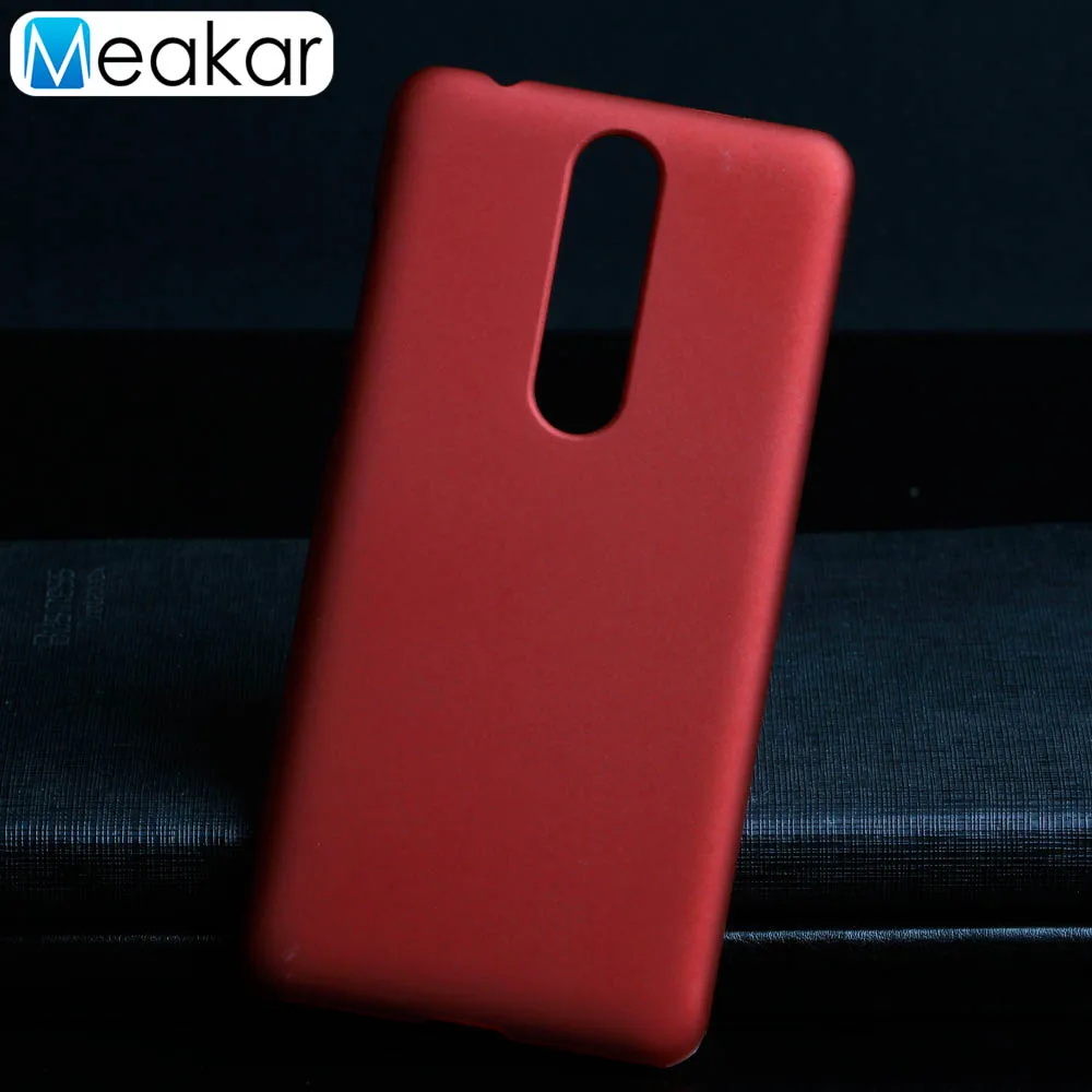 Матовая Пластик Coque 6.0For Nokia X3 чехол для Nokia X3 3,1 плюс телефона чехол-лента на заднюю панель - Цвет: Red