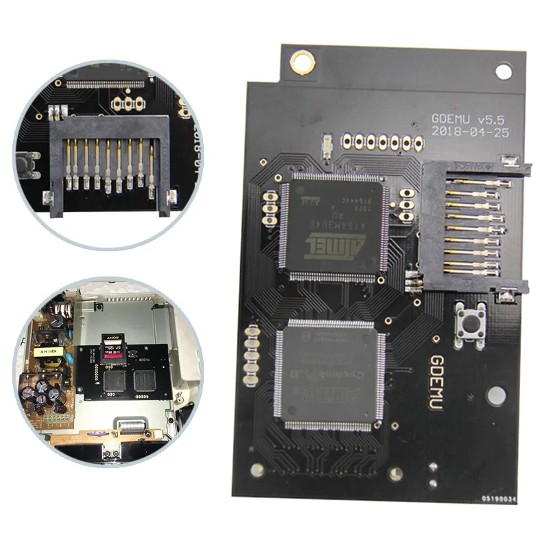 

GdeMu Everdrive Sega Dreamcast V5.5 Simulation Board Module ND998