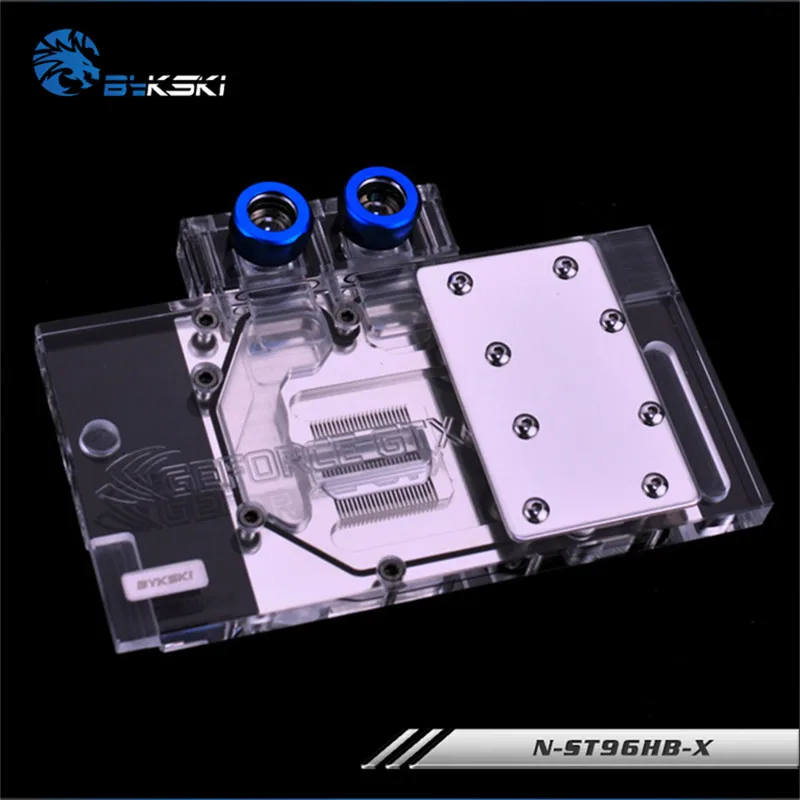 Bykski полный охват GPU водяной блок для ZOTAC GTX960 4GD5 Destroyer HB GTX950 графическая карта N ST96HB