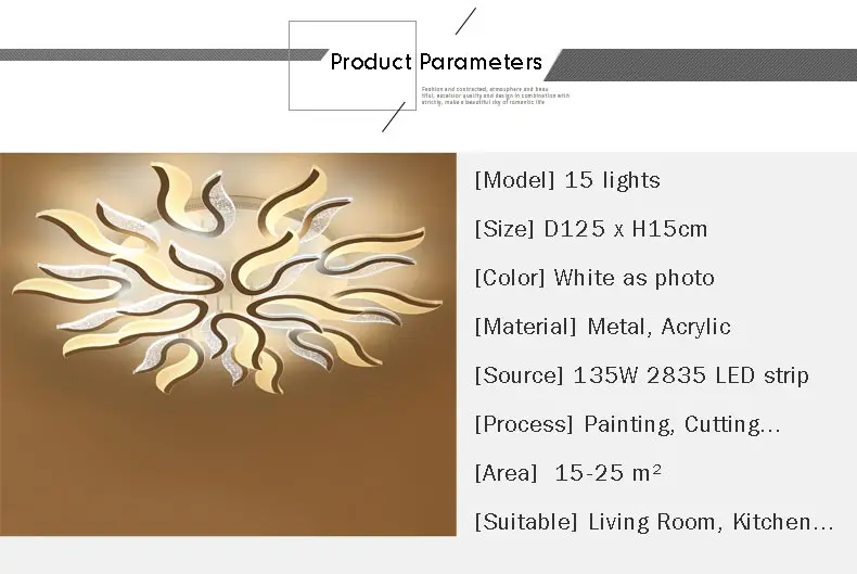 Современные светодио дный Люстра потолочная с удаленным Управление Гостиная Спальня акрил лампы, светильники Декор дома освещения 220 В