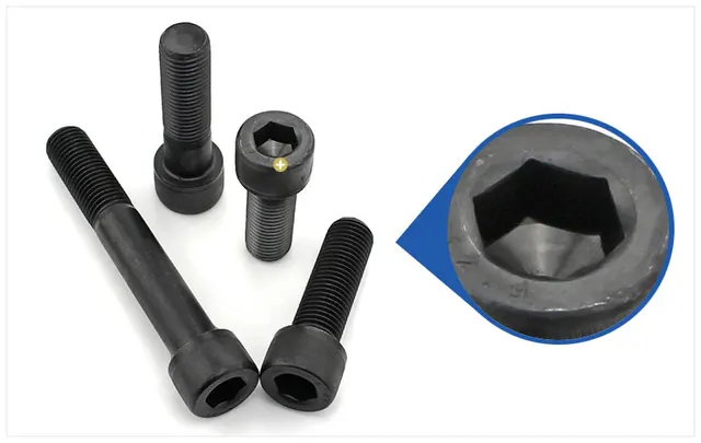 BOZONLI Viti A Brugola,Bulloni A Testa Svasata In Acciaio Carbonio 12,9 Grade,M8×50mm,5 Pezzi - Foto 4