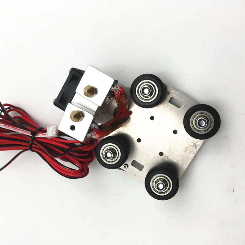 HE3D/тарантула алюминий двойной hotend каретки комплект тарантула экструдер апгрейд