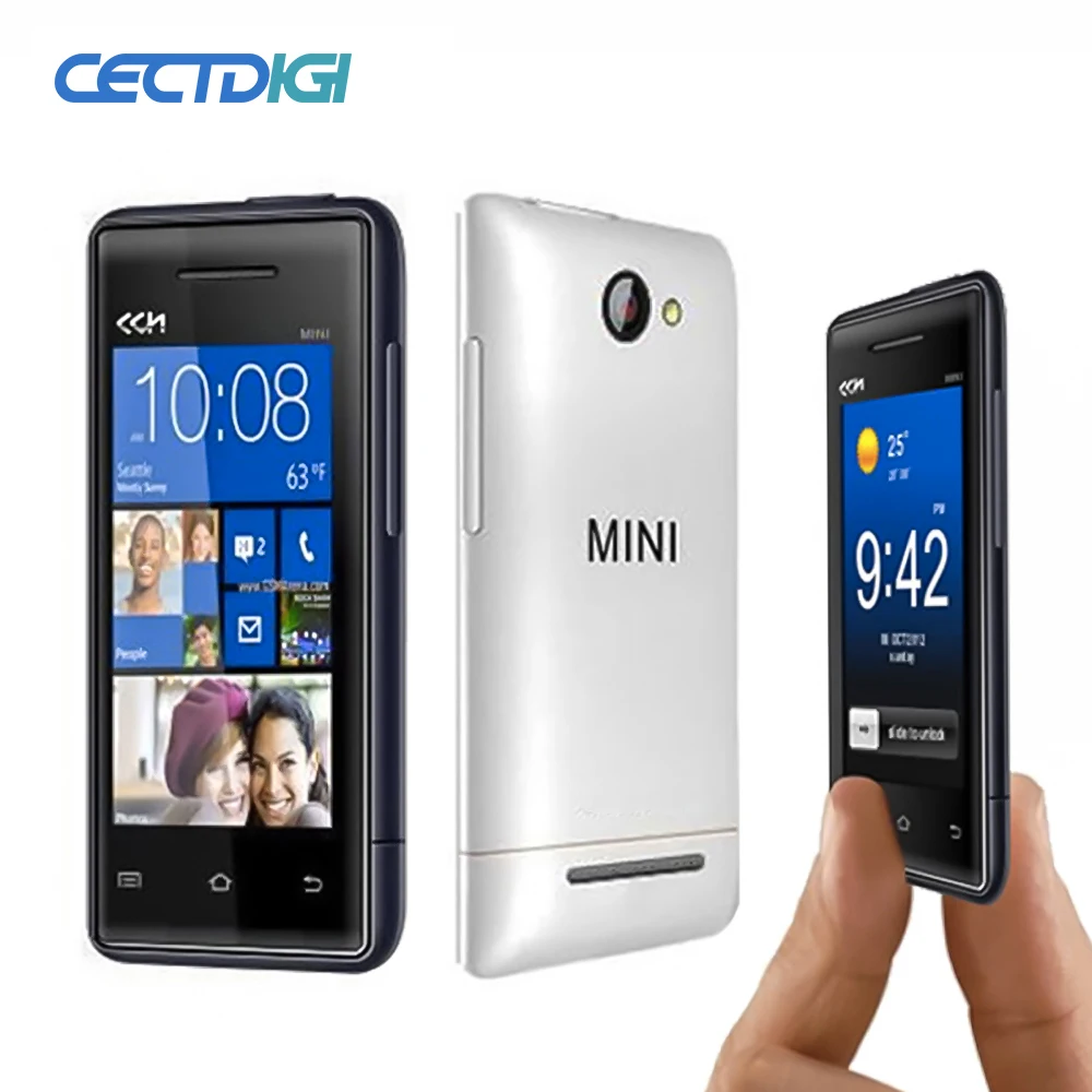 

2019 mini Ultra-thin Touch Screen Mobile Phone smallest android phone Mini 520 Smaller than Card Pocket Bluetooth GSM Smartphone