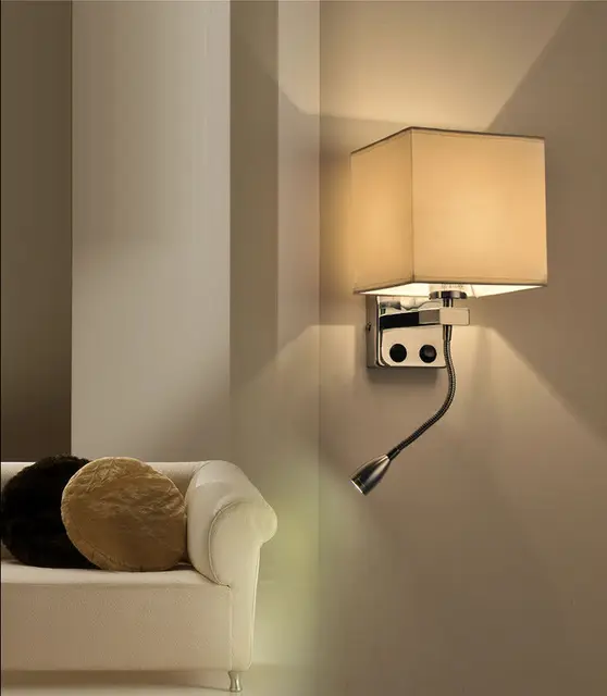 Modern 1 Led Wall Light Bed Lamp Reading Lighting Hotel Bedroom Modern 1 Led Wall Light Bed Lamp Reading Lighting Hotel Bedroom Aisle Veranda Fixture