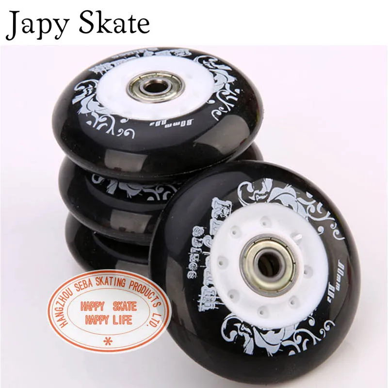 Buy Japy Skate 88A Roller Skating Wheels With ABEC 7 Bearings Professional